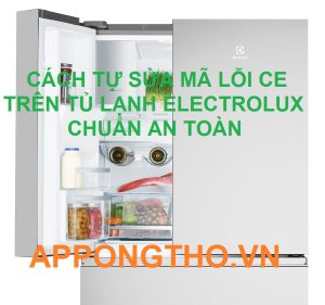 Tủ Lạnh Electrolux Lỗi CE Tình Trạng Cực Kỳ Nguy Hiểm!