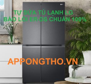 Làm thế nào để sửa tủ lạnh LG lỗi ER-DS tại nhà?