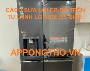 Nguyên nhân lỗi ER-SB trên tủ lạnh LG Side by side