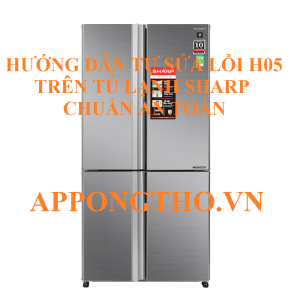 Tủ lạnh Sharp lỗi H-05 có thể tự khỏi được không?