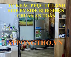 Điện giật nghiêm trọng ở tủ lạnh Side by Side Samsung